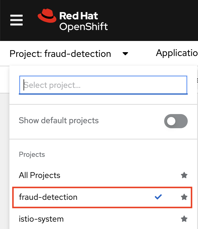 Select a project