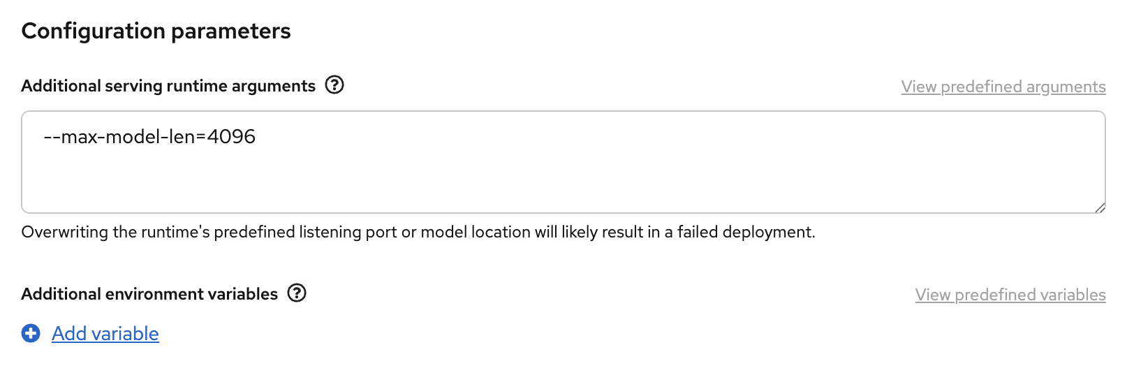 Deploy model form 5