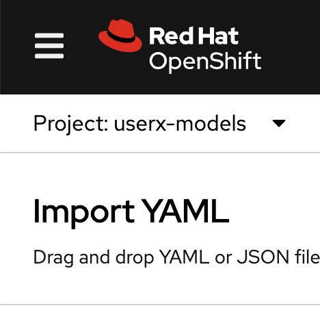 Selected project