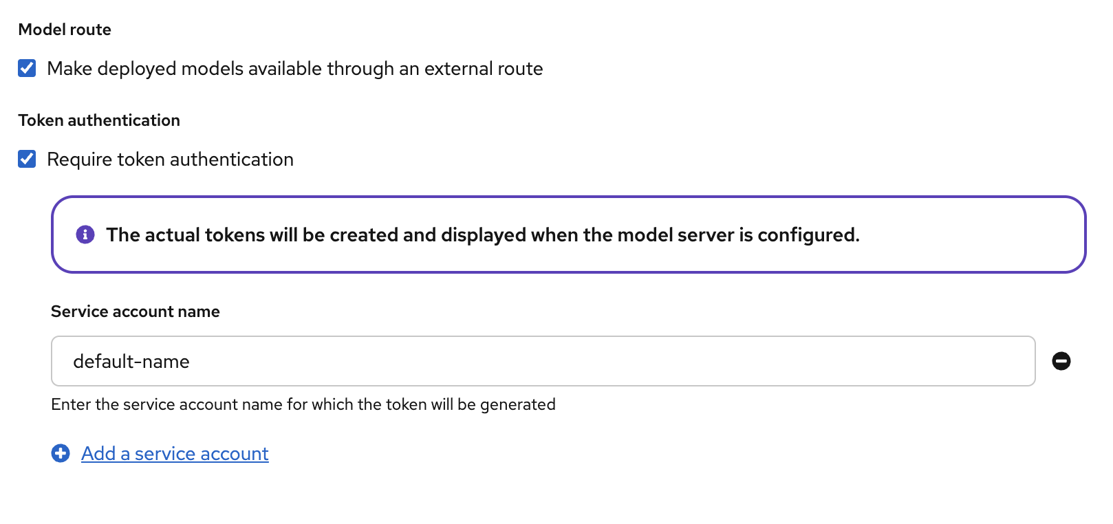 Deploy model form 3